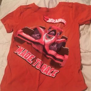 Hot wheels tshirt-size 6